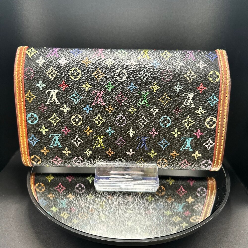 Louis Vuitton Takashi Murakami Porte Trésor International Wallet w/COA - ECU - Picture 3 of 10
